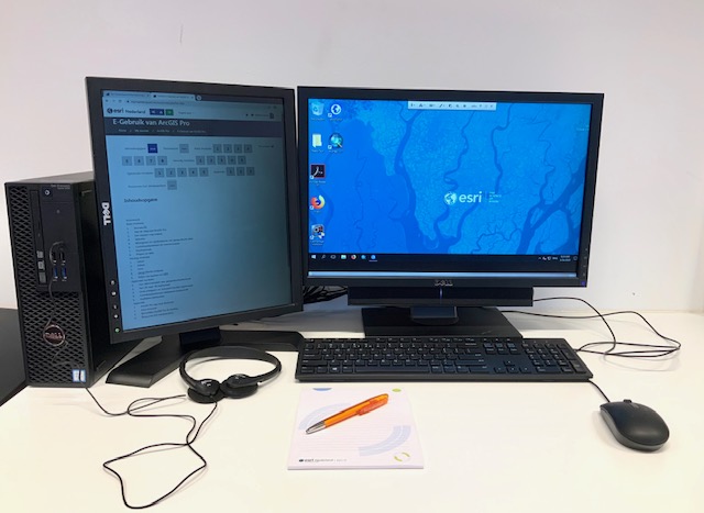 Ideale opstelling voor Virtuele Training